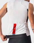 CASTELLI Tricoul de ciclism fără mâneci - ENTRATA VI - fildeş