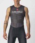 CASTELLI Tricou de ciclism fără mâneci - PRO MESH BL - negru