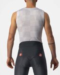 CASTELLI Tricou de ciclism fără mâneci - PRO MESH BL - gri