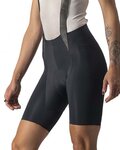 CASTELLI Pantaloni scurți de ciclism cu bretele - FREE AERO RC LADY - negru