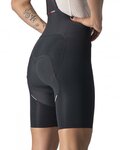CASTELLI Pantaloni scurți de ciclism cu bretele - FREE AERO RC LADY - negru