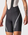 CASTELLI Pantaloni scurți de ciclism cu bretele - VELOCISSIMA 3 LADY - negru