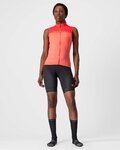 CASTELLI Tricoul de ciclism fără mâneci - VELOCISSIMA LADY - roz
