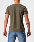 CASTELLI Tricou de ciclism cu mânecă scurtă - SCORPION TEE - verde