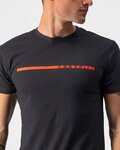 CASTELLI Tricou de ciclism cu mânecă scurtă - VENTAGLIO TEE - negru
