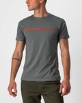 CASTELLI Tricou de ciclism cu mânecă scurtă - VENTAGLIO TEE - gri