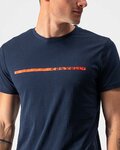 CASTELLI Tricou de ciclism cu mânecă scurtă - VENTAGLIO TEE - albastru