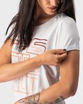 CASTELLI Tricou de ciclism cu mânecă scurtă - BELLAGIO TEE LADY - alb