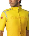 CASTELLI Tricou de ciclism cu mânecă scurtă - GABBA ROS SPECIAL - galben