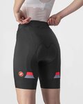 CASTELLI Pantaloni scurți de ciclism fără bretele - PRIMA LADY - negru