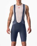 CASTELLI Pantaloni scurți de ciclism cu bretele - ENDURANCE 3 - albastru
