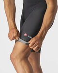 CASTELLI Pantaloni scurți de ciclism fără bretele - ENDURANCE 3 - negru