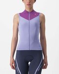 CASTELLI Tricoul de ciclism fără mâneci - SOLARIS LADY - mov