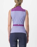 CASTELLI Tricoul de ciclism fără mâneci - SOLARIS LADY - mov