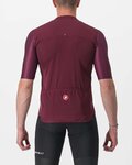CASTELLI Tricou de ciclism cu mânecă scurtă - PROLOGO VII - galben/fildeş/bordo