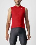 CASTELLI Tricoul de ciclism fără mâneci - ENTRATA VI - roșu