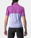 CASTELLI Tricou de ciclism cu mânecă scurtă - VELOCISSIMA LADY - mov