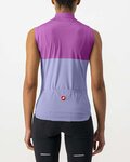 CASTELLI Tricoul de ciclism fără mâneci - VELOCISSIMA LADY - mov