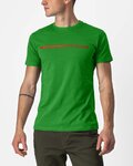 CASTELLI Tricou de ciclism cu mânecă scurtă - VENTAGLIO TEE - verde