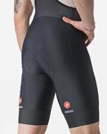 CASTELLI Pantaloni scurți de ciclism cu bretele - ENTRATA 2 - negru