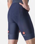 CASTELLI Pantaloni scurți de ciclism cu bretele - ENTRATA 2 - albastru