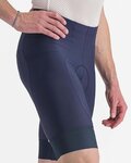 CASTELLI Pantaloni scurți de ciclism fără bretele - ENTRATA 2 - albastru