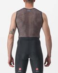 CASTELLI Tricou de ciclism fără mâneci - MIRACOLO WOOL - gri