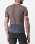 CASTELLI Tricou de ciclism cu mânecă lungă - MIRACOLO WOOL - gri
