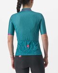 CASTELLI Tricou de ciclism cu mânecă scurtă - PEZZI LADY - verde