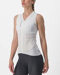 CASTELLI Tricoul de ciclism fără mâneci - ANIMA 4 LADY - fildeş