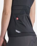 CASTELLI Tricoul de ciclism fără mâneci - ANIMA 4 LADY - antracit