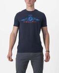 CASTELLI Tricou de ciclism cu mânecă scurtă - ARMANDO 2 TEE - albastru
