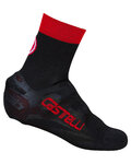 CASTELLI Încălzitoare pantofi de ciclism - BELGIAN  - negru/roșu