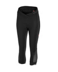 CASTELLI 3/4 șosete de ciclism fără bretele - VISTA LADY - negru