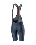 CASTELLI Pantaloni scurți de ciclism cu bretele - FREE AERO RACE 4.0 - albastru