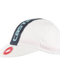 CASTELLI Șapcă de ciclism - RETRO 3 - gri/alb