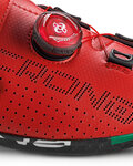 Pantofi de ciclism - CR-1-17 CARBON - roșu