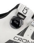 Pantofi de ciclism - CR-3-19 NYLON - alb