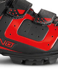 Pantofi de ciclism - CX-3-19 MTB NYLON - roșu/negru