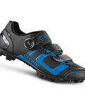 Pantofi de ciclism - CX-3-19 MTB NYLON - albastru/negru
