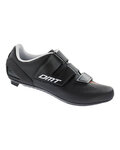 Pantofi de ciclism - D6 KIDS - alb/negru