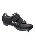 Pantofi de ciclism - DM6 KIDS MTB - alb/negru