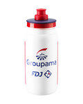 ELITE Sticlă de apă pentru ciclism - FDJ 550 ml - albastru/alb/roșu