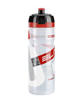 ELITE Sticlă de apă pentru ciclism - SUPERCORSA 750 ml - transparent/roșu