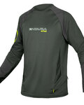 Tricou de ciclism cu mânecă lungă de vară - MT500 BURNER SUMMER - verde