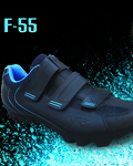 FLR Pantofi de ciclism - F55 MTB - negru/albastru