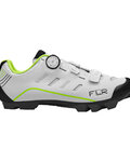 FLR Pantofi de ciclism - F75 MTB - negru/alb/verde