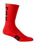 FOX Șosete clasice de ciclism - FLEXAIR MERINO  - roșu