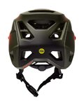 FOX Cască de ciclism - SPEEDFRAME PRO FADE - portocaliu/verde