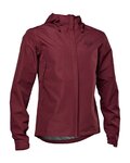 FOX Foiță de ploaie impermeabilă de ciclism - RANGER 2.5-LAYER - bordo